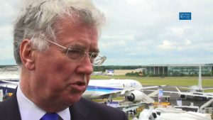 UK Defence Secretary Michael Fallon, MP.