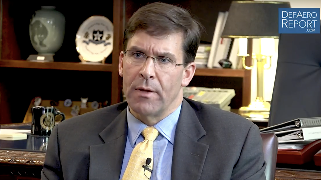 EXCLUSIVE: US Army's Esper Says Multi-Domain Battle Concept Crucial for ...