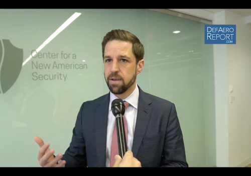 CNAS’ Dougherty on New American Way of War Project CNAS’ Dougherty on New American Way of War Project
