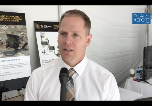 US Army’s DiCarlo on RIC-U System that Connects US, Allied Radios US Army’s DiCarlo on RIC-U System that Connects US, Allied Radios