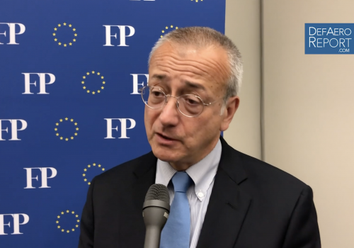 EU’s Serrano on US Concerns with PESCO, EDF; Promoting Stability, Iran EU’s Serrano on US Concerns with PESCO, EDF; Promoting Stability, Iran