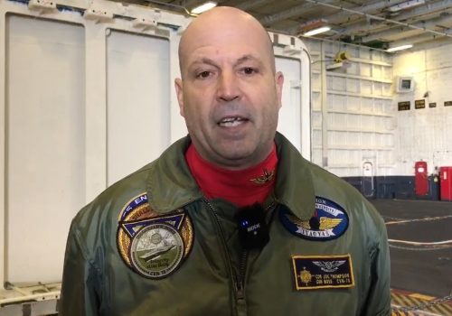 Ford’s “Gun Boss” Thompson on New Carrier’s Weapons Handling Capabilities Ford’s “Gun Boss” Thompson on New Carrier’s Weapons Handling Capabilities
