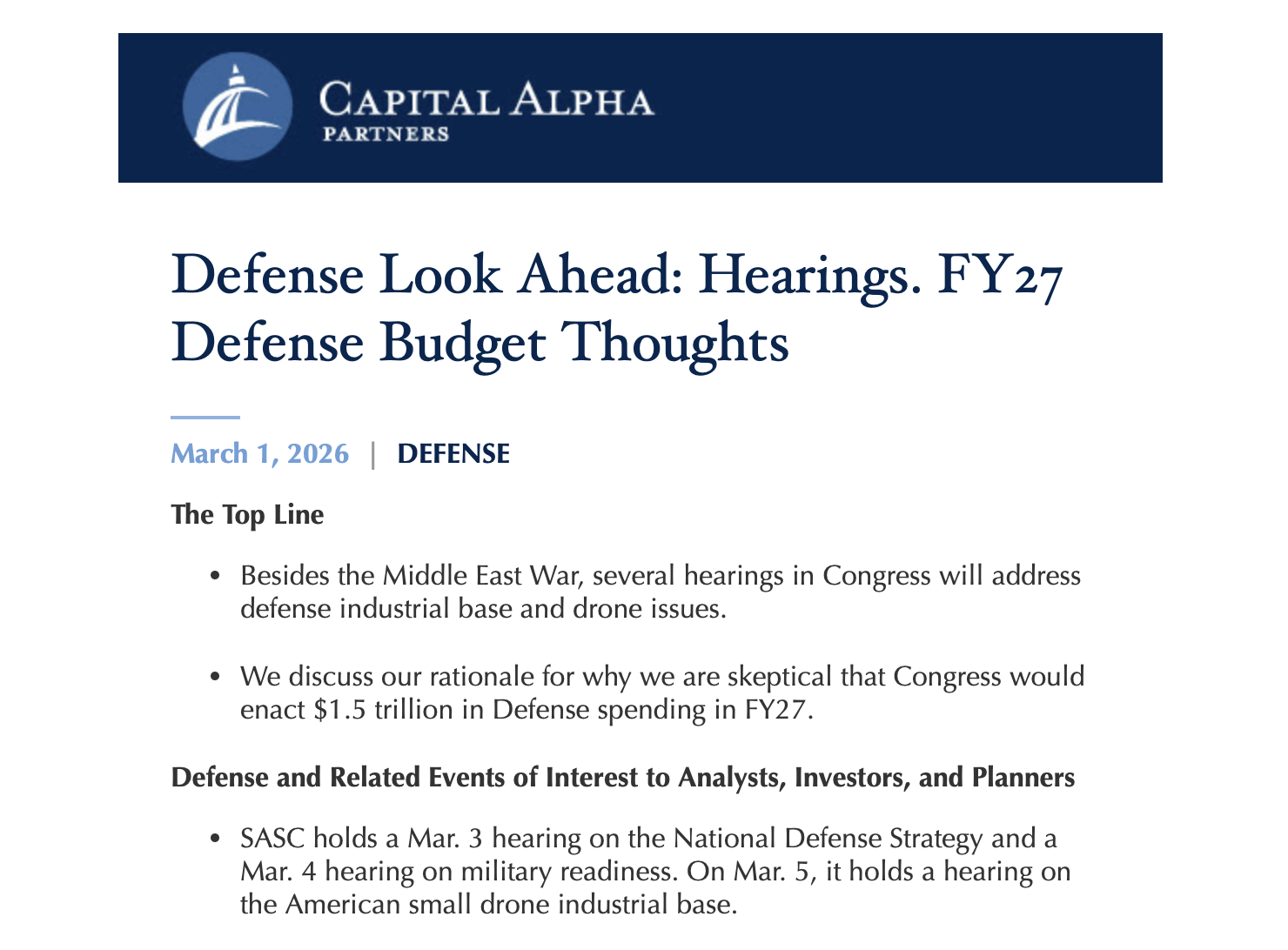 Defense & Aerospace Daily Podcast [Mar 02, 2026] Dov Zakheim on Iran & Look Ahead w/ Byron Callan