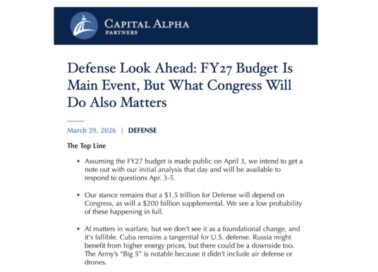 Defense & Aerospace Daily Podcast [Mar 30, 2026] Look Ahead w/ Byron Callan