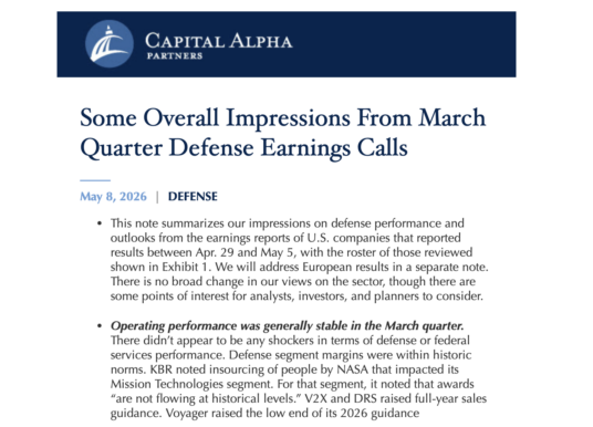 Defense & Aerospace Daily Podcast [May 11, 2026] Look Ahead w/ Byron Callan