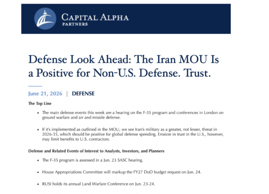 Defense & Aerospace Daily Podcast [Jun 22, 2026] Look Ahead w/ Byron Callan