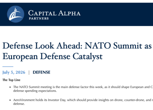 Defense & Aerospace Daily Podcast [Jul 07, 2026] Look Ahead w/ Byron Callan