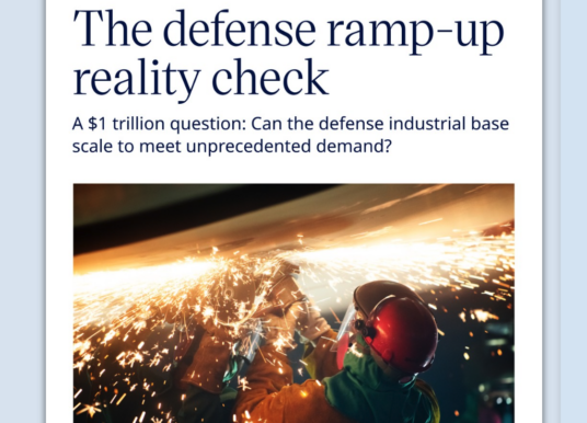 DEFAERO Strategy Series [Aug 19, 26] Steve Beckey on “Can the Defense Industrial Base Scale to Meet Unprecedented Demand?”