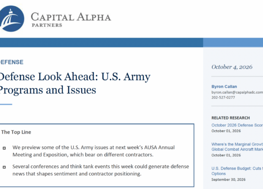 Defense & Aerospace Daily Podcast [Oct 05, 2026] Look Ahead w/ Byron Callan